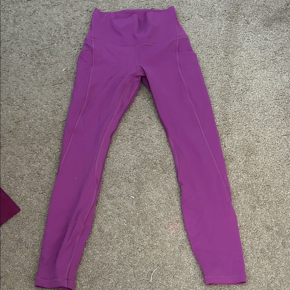 Lululemon Athletica Deep Purple Leggings